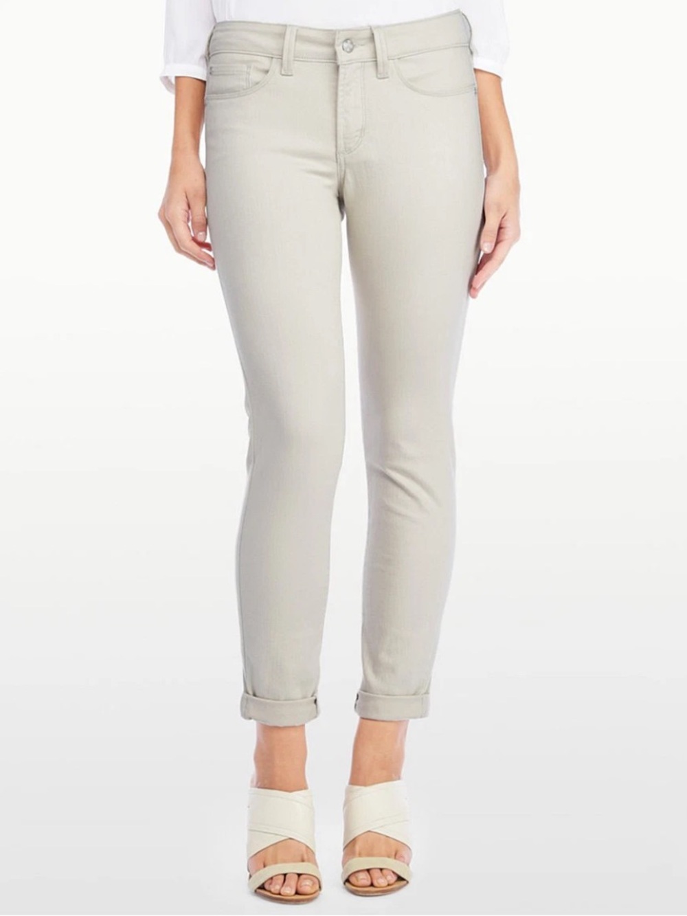 NYDJ Size 8 Alina Legging Jeans in Gale are ankle-skimming skinny jeans NWOT